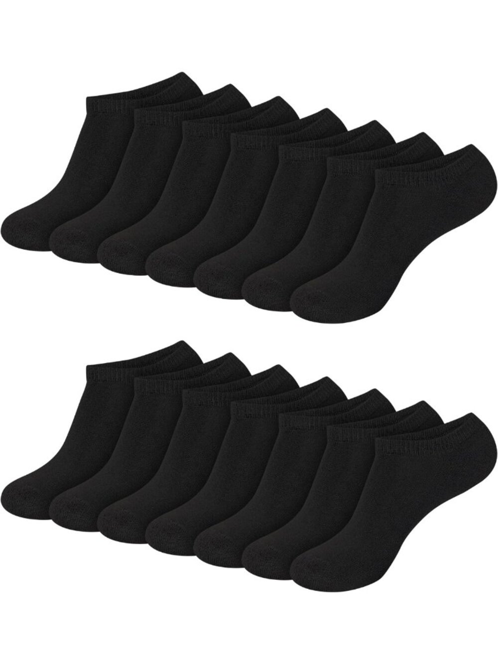 Moisture-Wicking Women's No Show Socks Value Pack | Athletic Multi-Pack Comfort